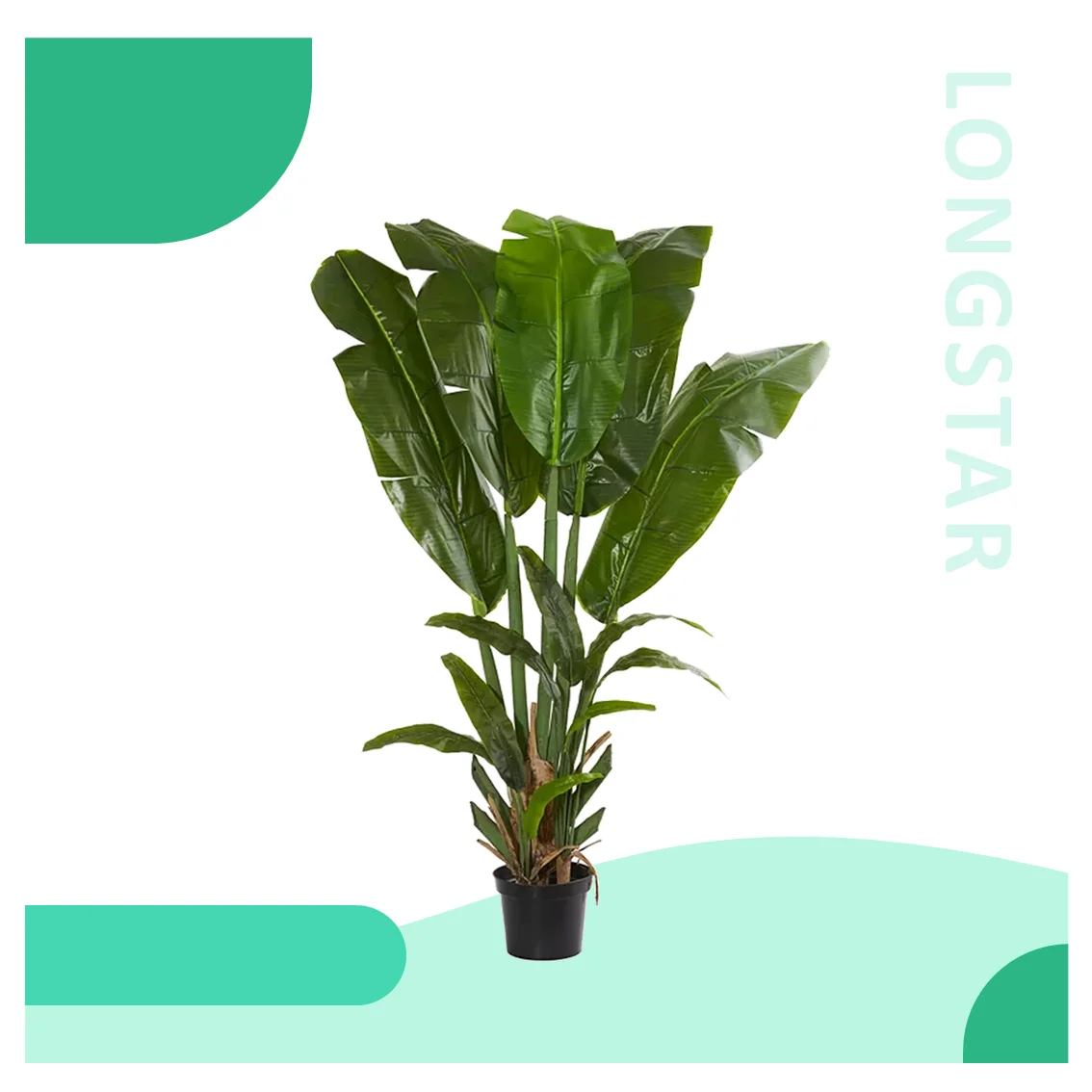 Front Filled Canopy Graces Thick Textured Trunk Natural Cycas UV Resistant Indoor Outdoor Artificial Plant Tree Factory Supply