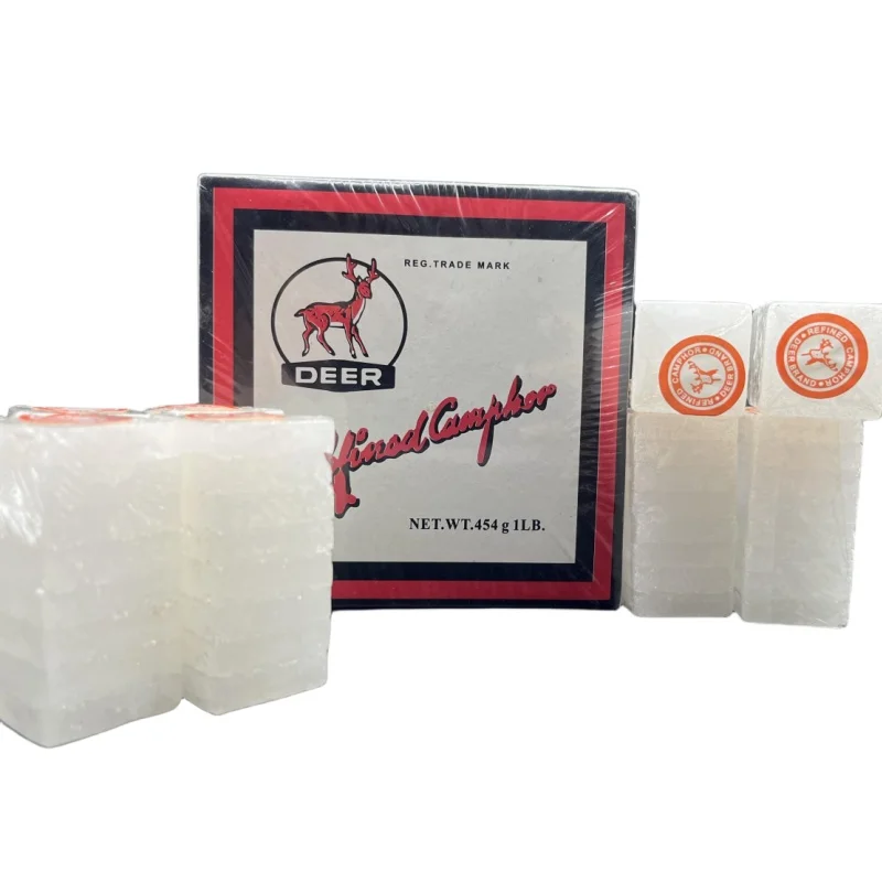 Manufacturer low price High Quality 1/8OZ 98% Pure Deer Brand natural Camphor Tablet