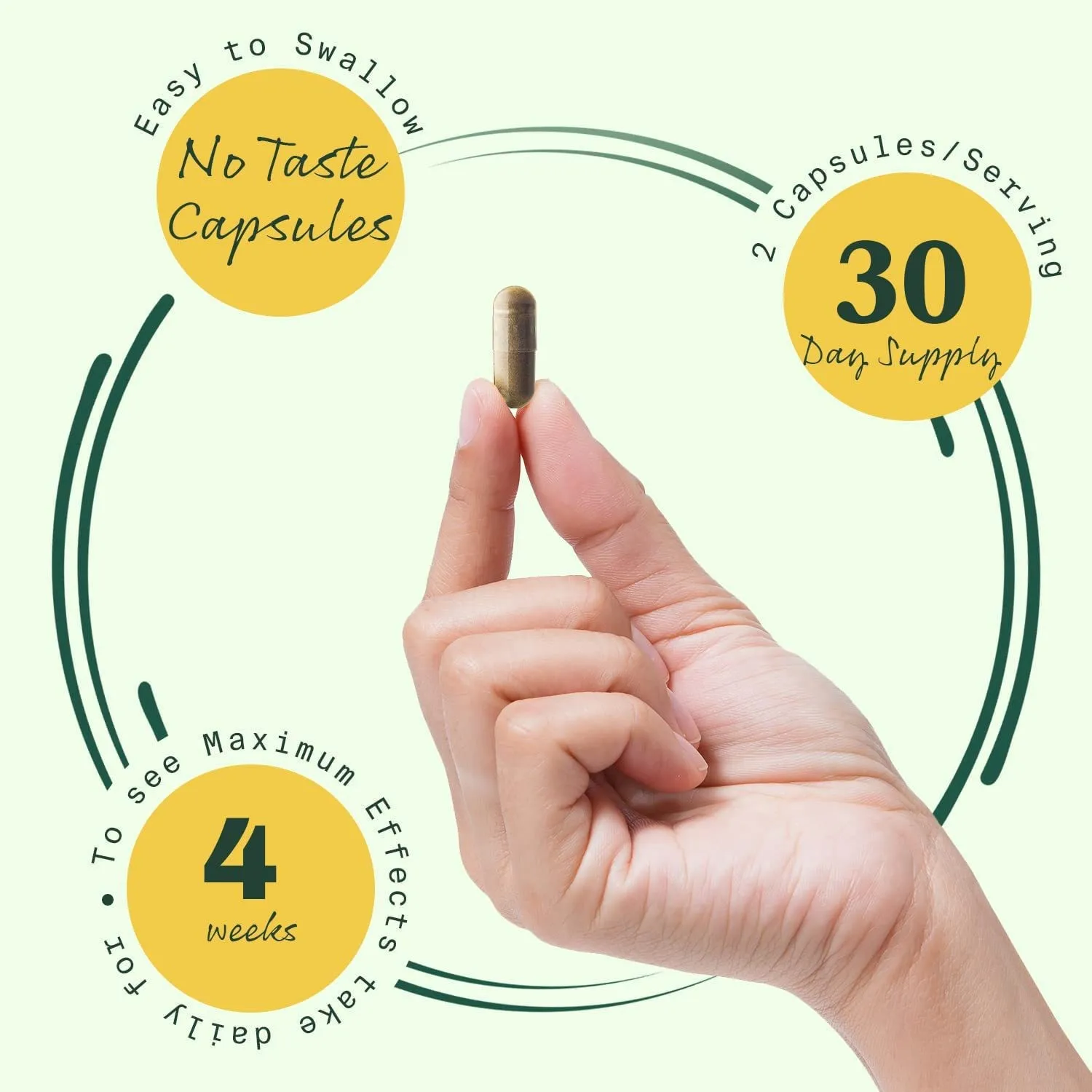 Herbal Extract Lungs Health Supplement Enhances Airways & Lung Health Helps Clear Mucus Support Immune System