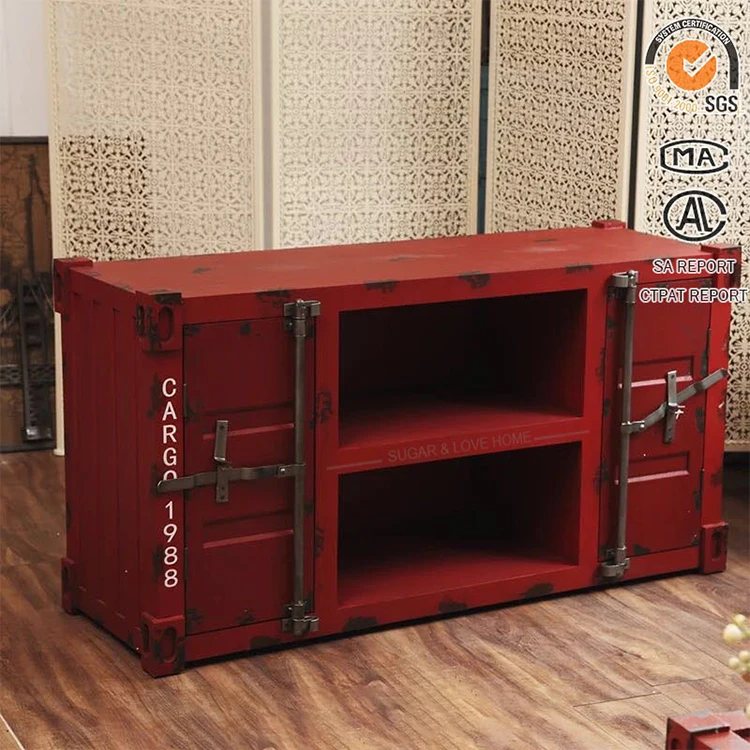 Shipping Container Furniture Tv Cabinet Living Room Cabinet Optional Size And Color Moq Is 1 Pcs