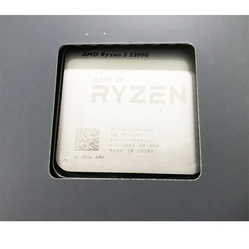 R3 3200G CPUs for AMD R yzen 3 3200G 3.6 GHz Quad-Core Quad-Thread 65W Processor L3=4M YD3200C5M4MFH Socket AM4 CPU for pc