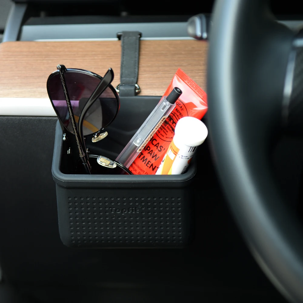 Factory Wholesale For Tesla Phone Silicon Smart Phone Card Pocket For Tesla Model 3 Model Y Organizer