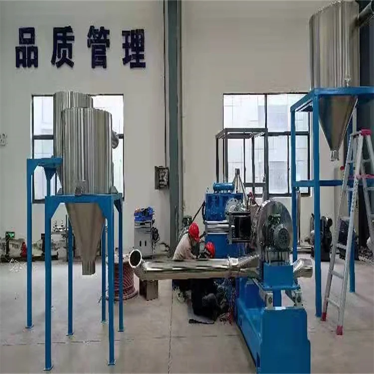 PVC Recycling Line, PE recycling line  KCD 150  KCD 180 Extruder with Pelletizing