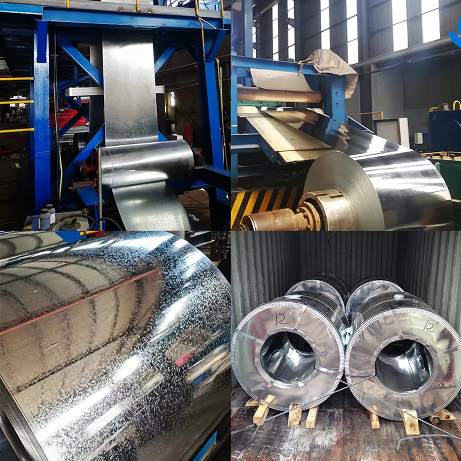 Gi Sheet Galvalume Steel Zinc Coated Hot Dip Galvanized Steel Coil For Sale Wholesale Customization