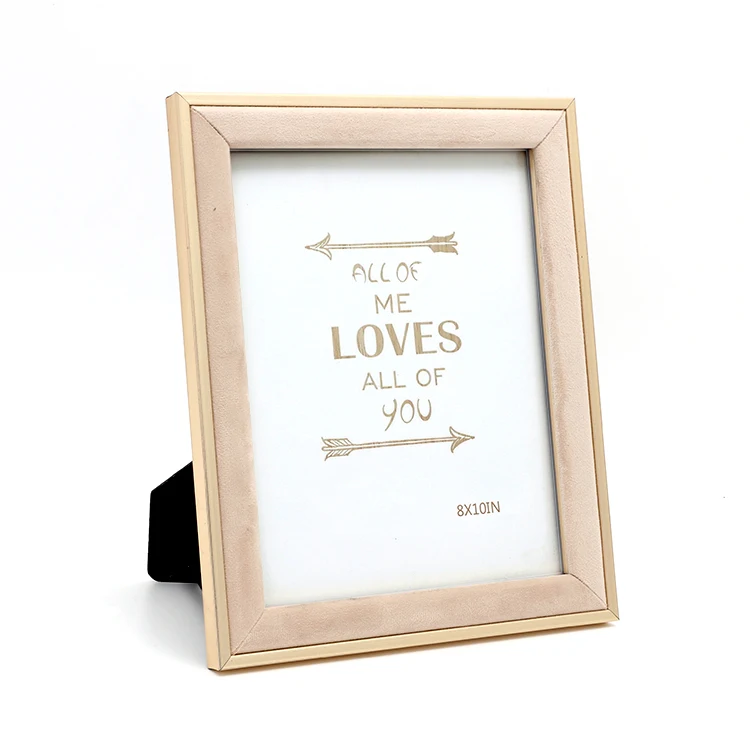 4x6 5x7 6x8 8x10 11x14 Creative Minimalist Style Home Decoration Flannelette Wood Photo Holder Picture Frames