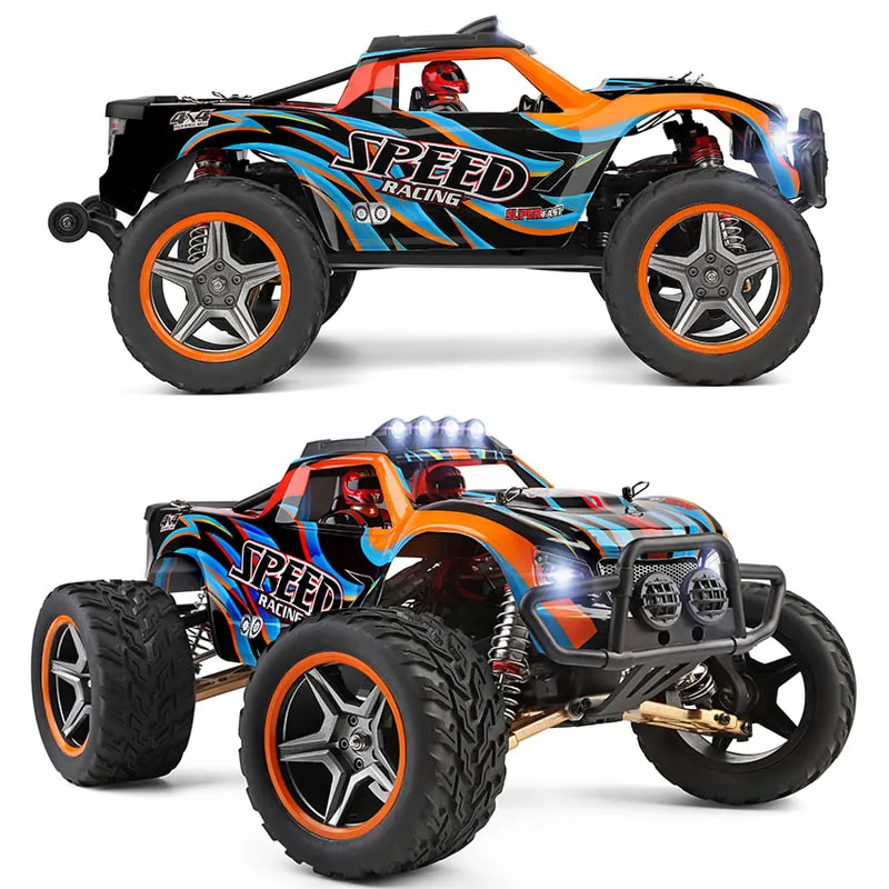 Wltoys 104009 1/10 4wd Alloy Metal Chassis Brushless Motor 45km/h Desert Truck Crawler Rc Hobby Wltoys Cars 104009