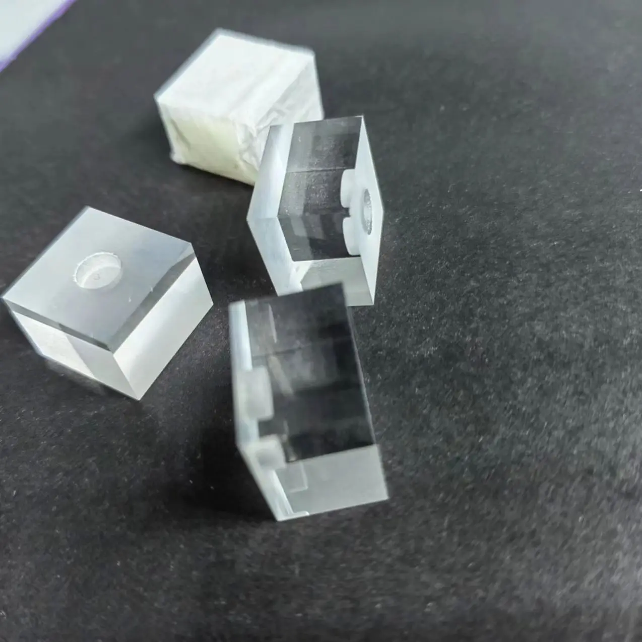 factory cheap custom square borosilicate glass plate for lighting cover