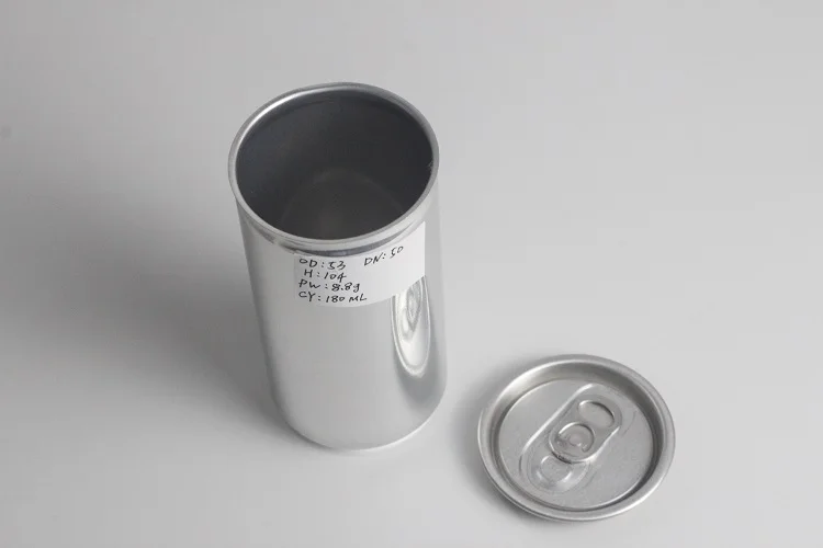 Высококачественные алюминиевые банки с крышками