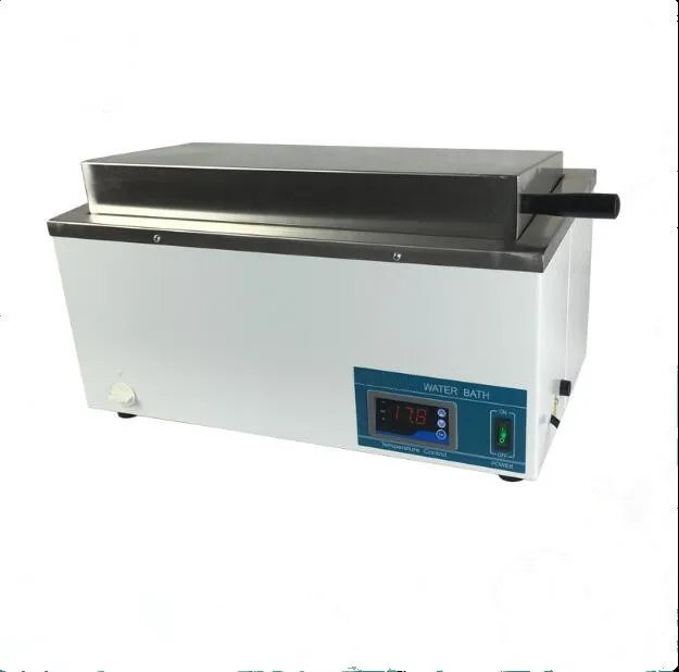 Laboratory Stainless Steel Digital Display With Bakelite Handle Portable Water Bath Heater