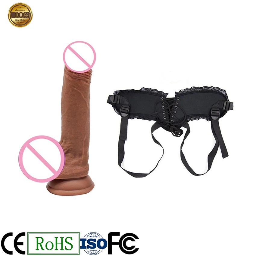 DV2556 New Coming 100% Full Inspection Fast Shipping 100% Silicone Exercise Ball With Dildo Factory from China