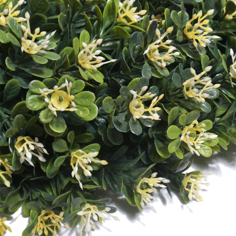 Factory Wholesale Indoor Wall Green Artificial Plant Leaf Wreath Christmas Front Door Decoration Artificial Wreath