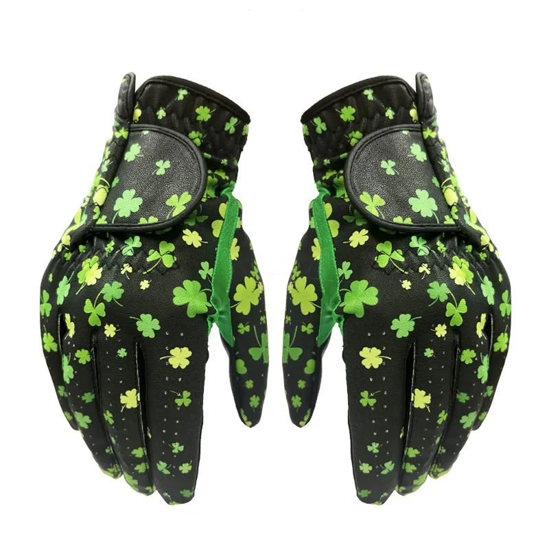 Custom Logo Durable Pu Leather All Weather Gloves Anti-slip With Special Pattern