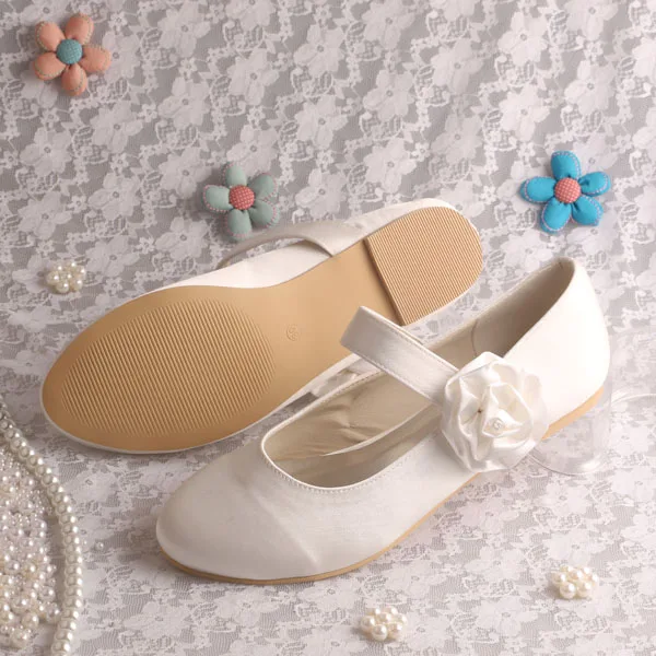 Wholesale Mary Jane Shoes Flat with Flower