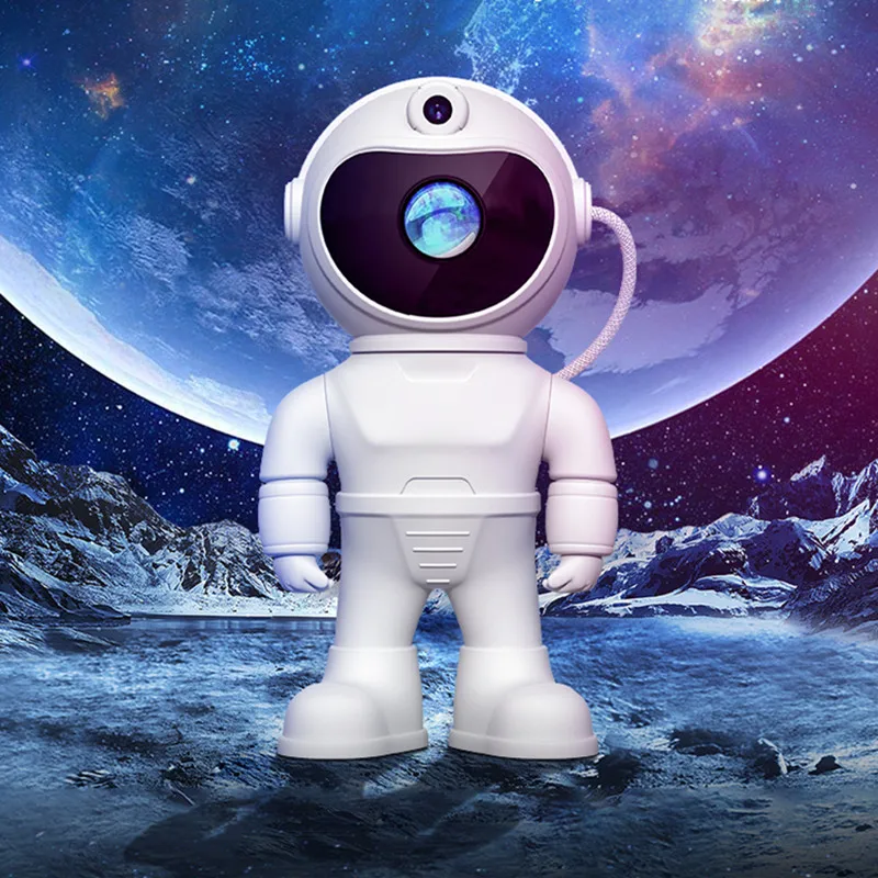 Lonvel новый продукт настоящий проектор Astronauta лампа для Галактики космонавта звезды ночник маленького белого человека
