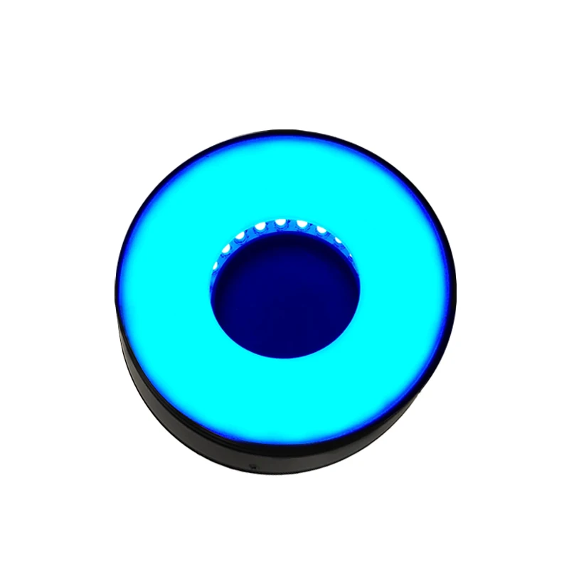 LED Ring Light Machine Vision Illumination Diameter 150*95mm 90 degree for Logo Dents Inspection