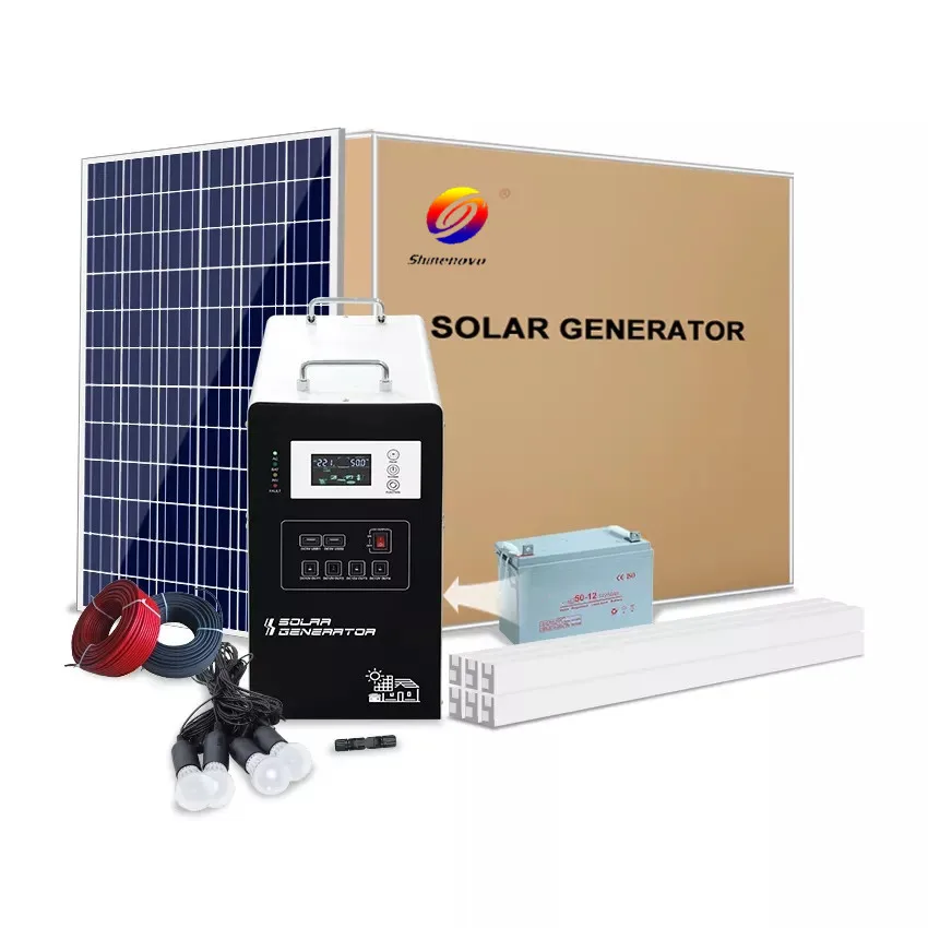 Mini 1000w All In One UPS Power Supply PWM 1kw 110vac 120vac 220vac Solar Panels Energy System