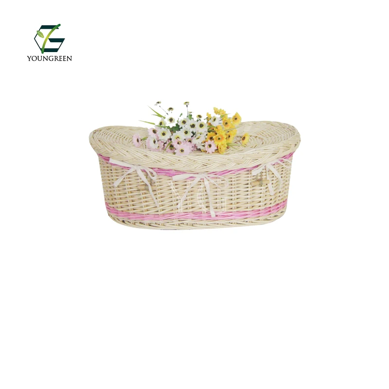  Cymbiform Willow Wicker Pet Animal Cremationl шкатулки