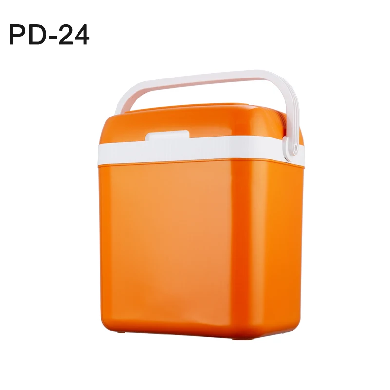 
24L cooler and warmer 12V 110-230V plastic cooler out door camping travel electric cooler box 