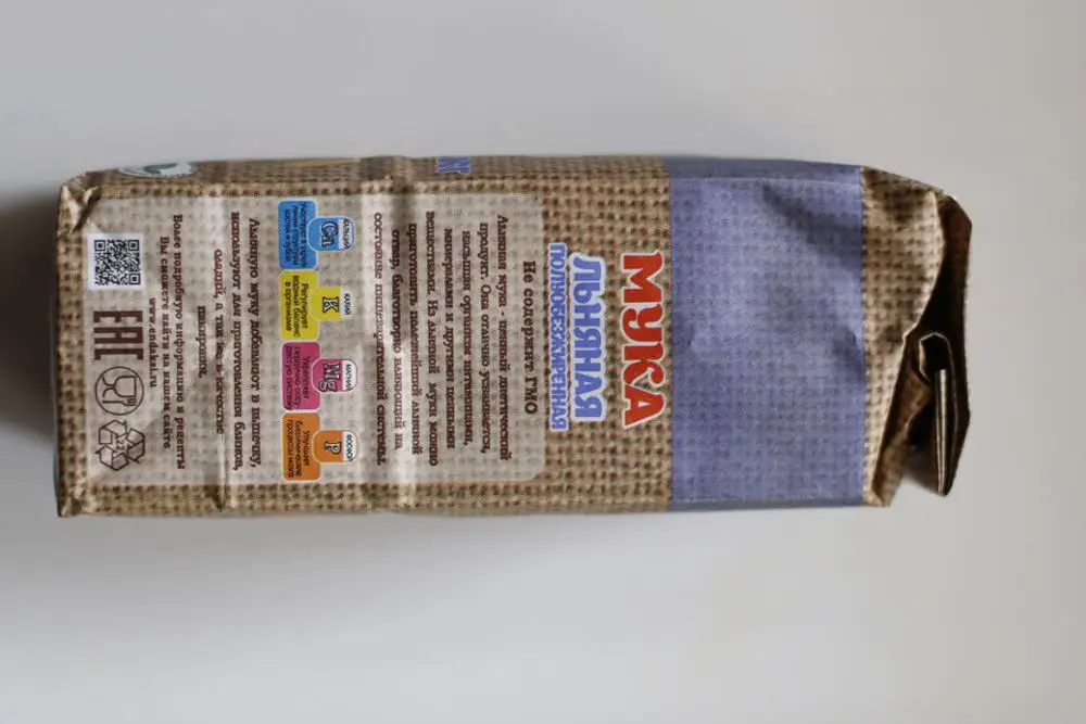 
Linseed flour defatted by Endaksi 