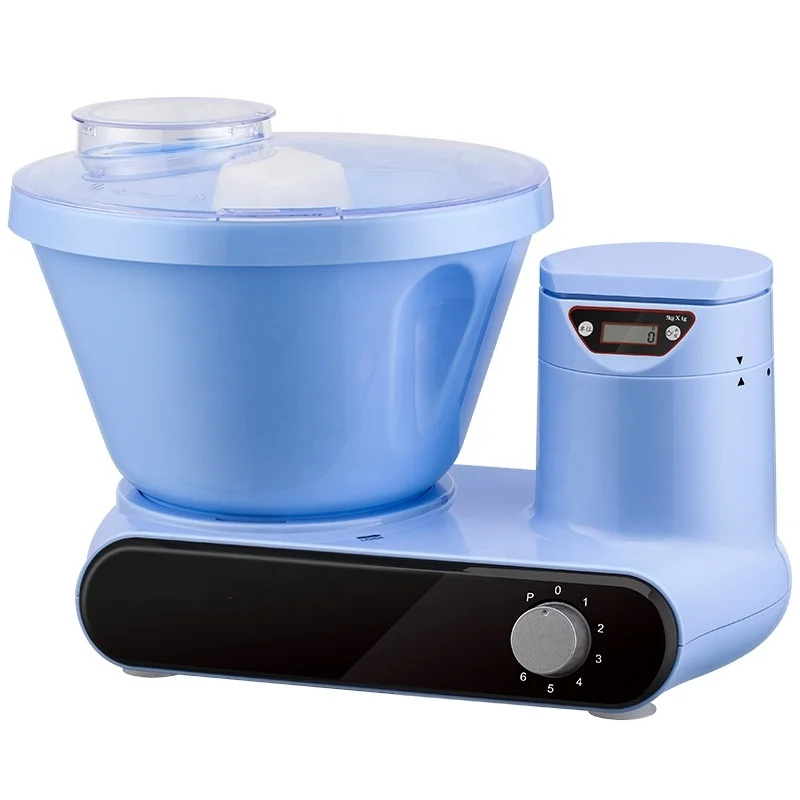 Kitchen food mixers OEM 5L bowl  blender mixer multifunction juicer and scale stand mixer