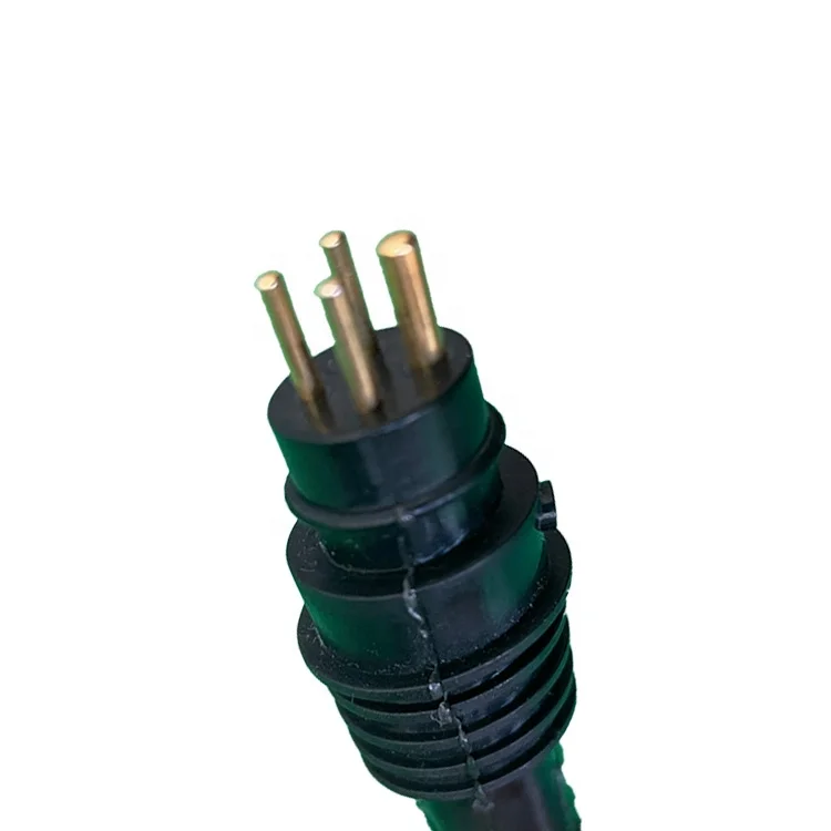 Wholesale High Quality Diving Helmet Accessories 4 Wire Male Waterproof Connector