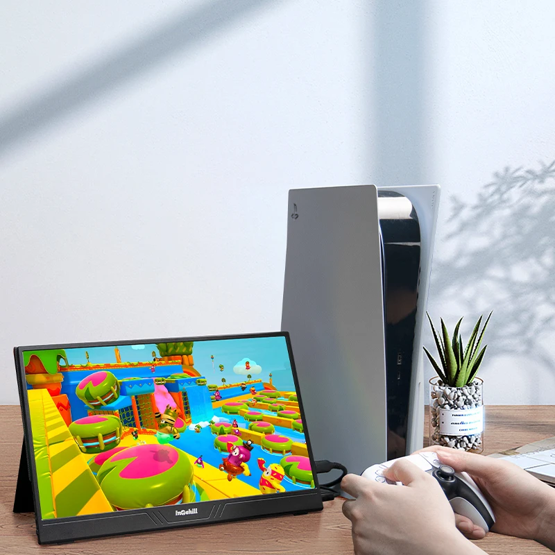 4K Computer Monitor with 15.6 inch LCD Screen, HDR400, 600nit, AdobeRGB 100%