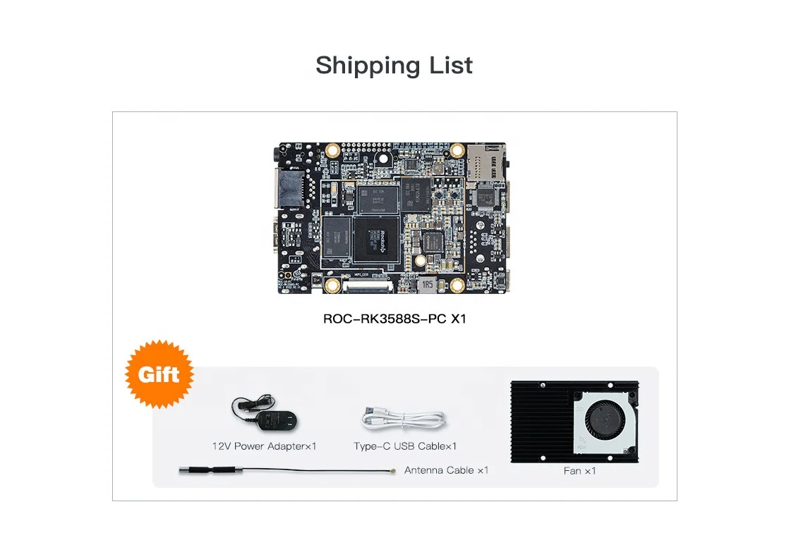 Rockchip RK RK3588S Octa Core iot Встроенный с открытым исходным кодом android 12 0 linux os ai dev npu 6 Топ материнская плата для разработки