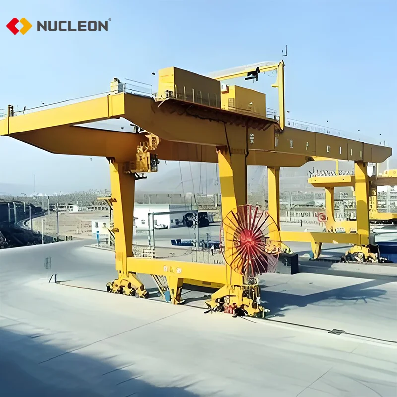2024 Популярные козловые краны для грузоподъемных контейнеров 30 тонн