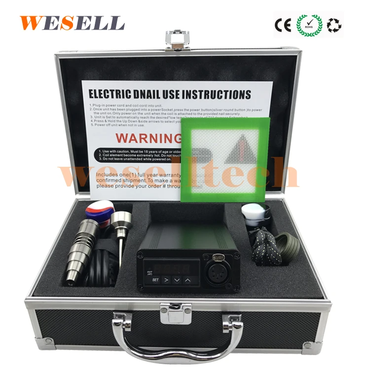 
digital dnail vaporizer electronic wax dab smoking 2020 best enail 
