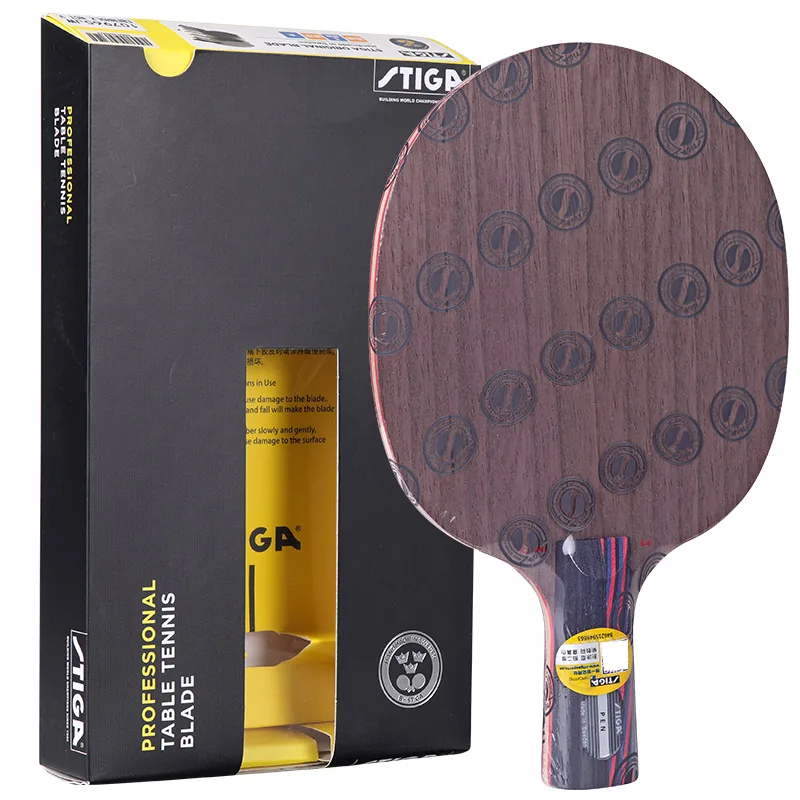 Stika Red and Black Carbon King 5.4 Table Tennis Racket Plate Professional table tennis bat table tennis board