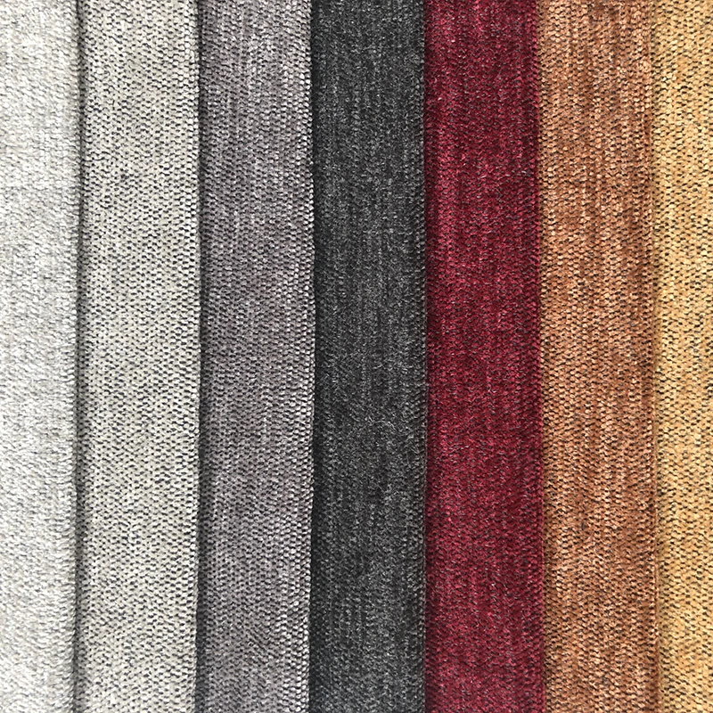Low Price Wholesale Professional Supplier High-grade 100%polyester Plain Chenille Modern Designs Upholstery Sofa Fabric