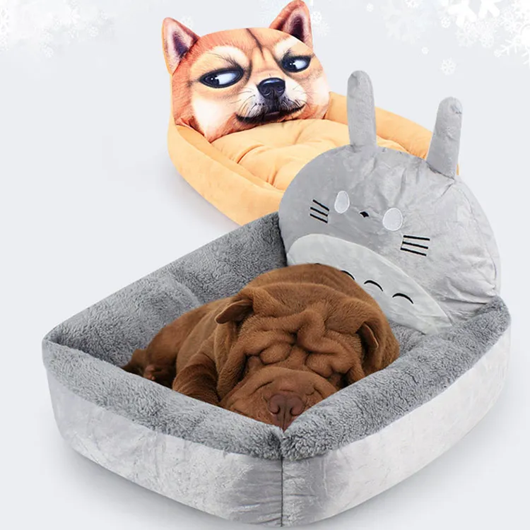 Wholesale Memory Foam Dog Bed Large Plush Fluffy Cheap Orthopedic Dog Bed