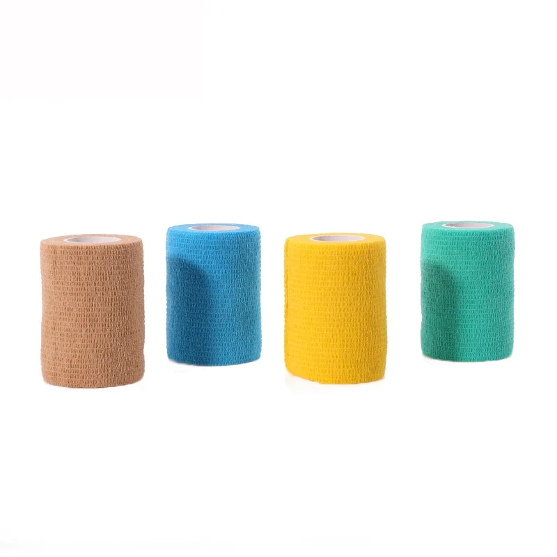 Wholesale custom size protect knee joints disposable crepe bandage for sports guard