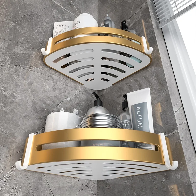 luxury bath hardware sets China Supplier aluminium Hotel white golden bathroom accessories set bathroom sets