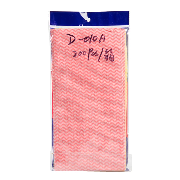 10pcs high quality non-woven non-woven cleaning cloth household non-woven activated carbon fiber cloth