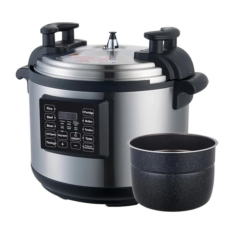 Factory Hot Sale Stainless Steel Multifunction Stewed Camel Meat Beef 24L Slow Cooker Electric Pressure Cooker 25 Liters