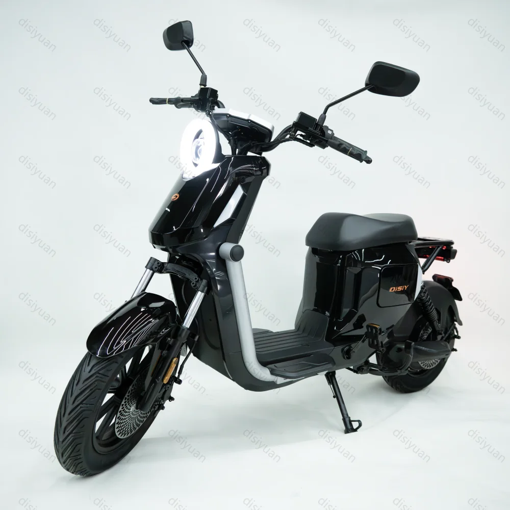 DISIYUAN Adult 500W 1500W 60V 30AH  90KM Fast Powerful Off Road Two Wheels Wholesale 14 Inch With Seat electric scooter bike