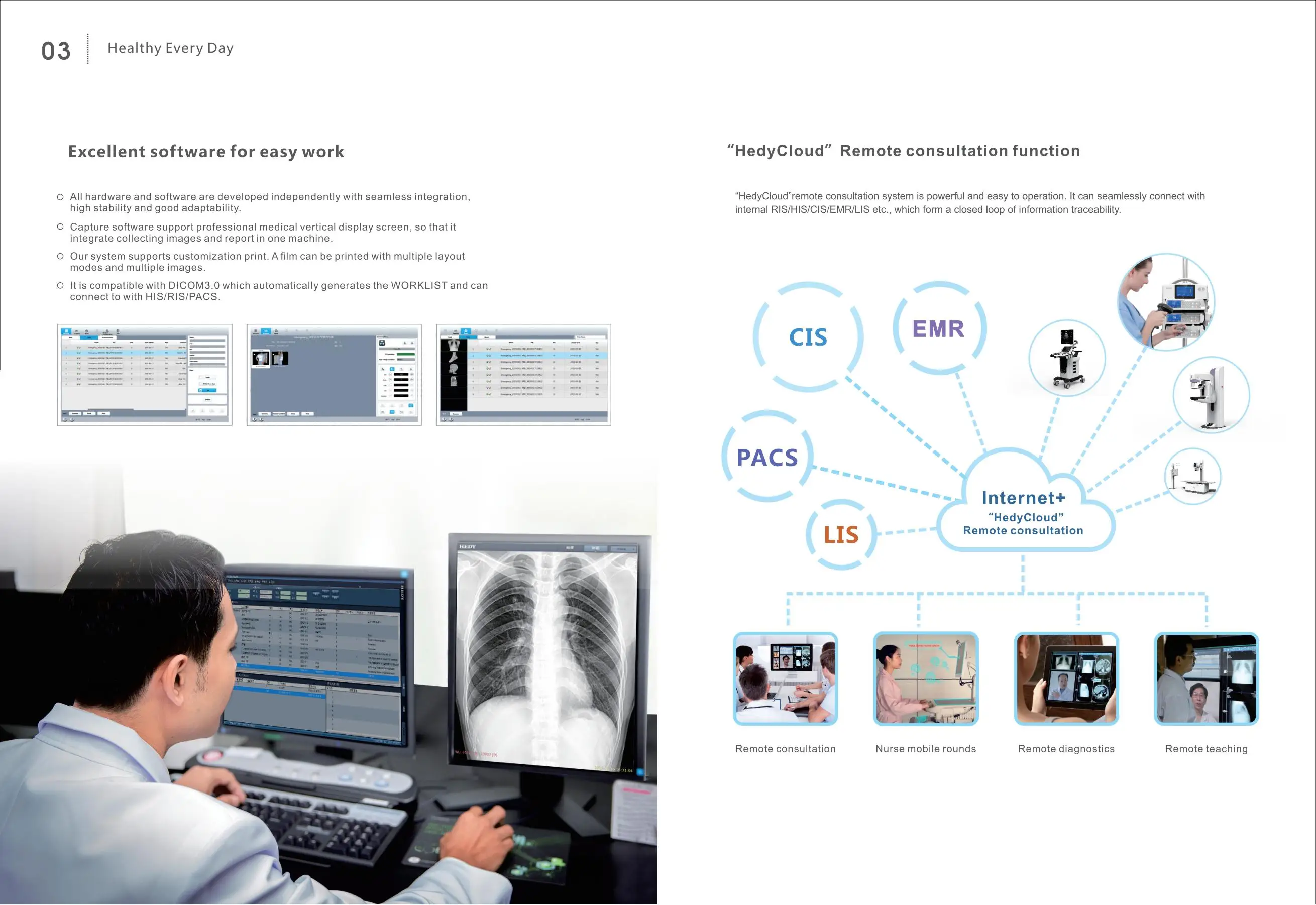 Medical xray equipments Hospital Diagnostic Equipment  High Frequency Medical Digical Radiography System