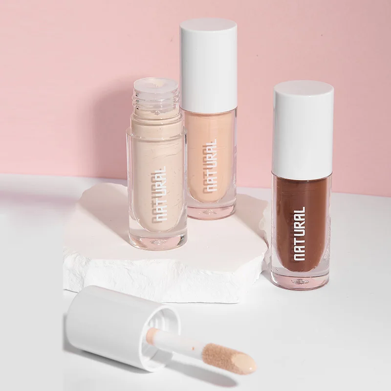 Private Label Full Coverage Profession Concealer Cream Makeup Custom Vegan Matte Waterproof Liquid Concealer For Black Skin