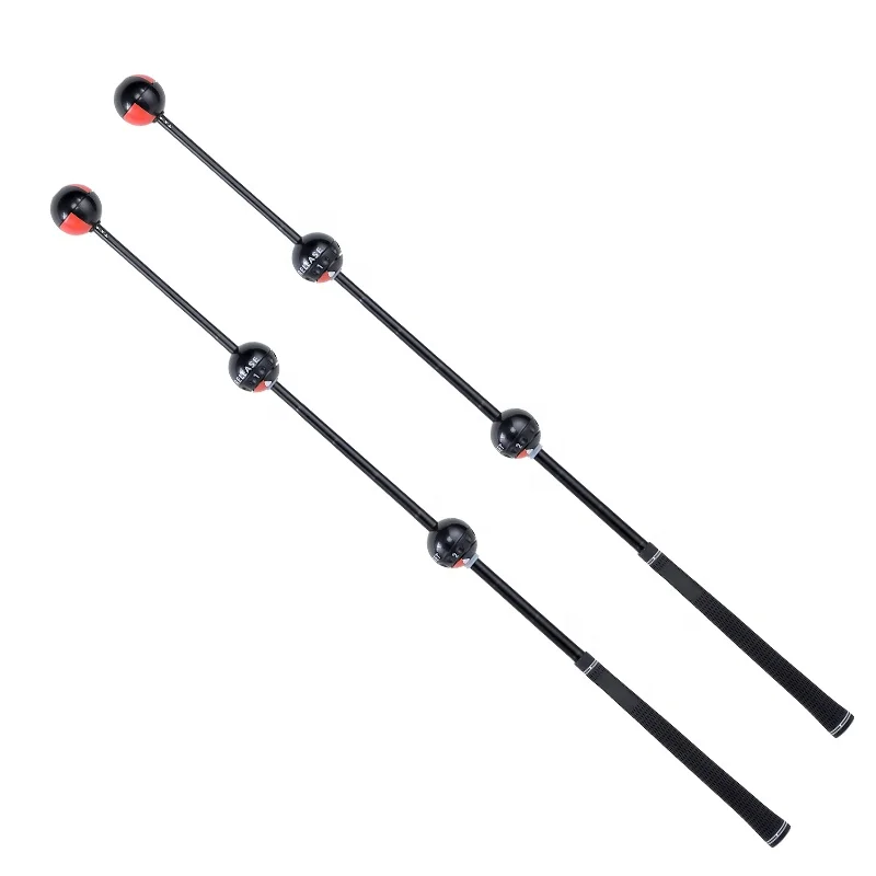 2024 New Arrival Golf Swing  With Three Balls on Golf Shaft Golf Club Make Sound to Adjust Posture