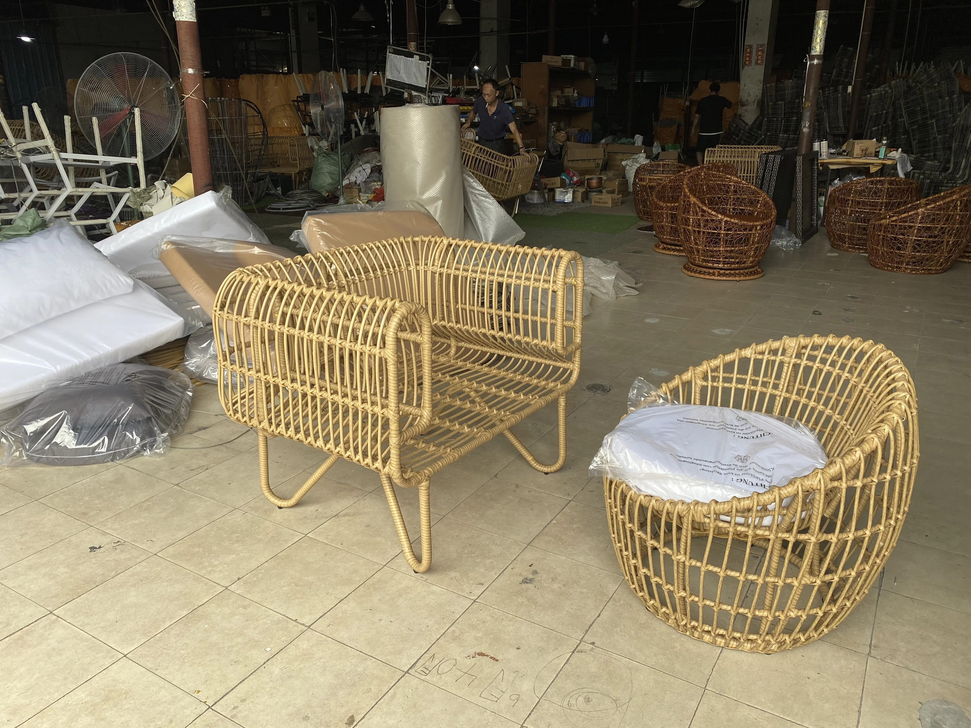 new model bedroom furniture for rattan