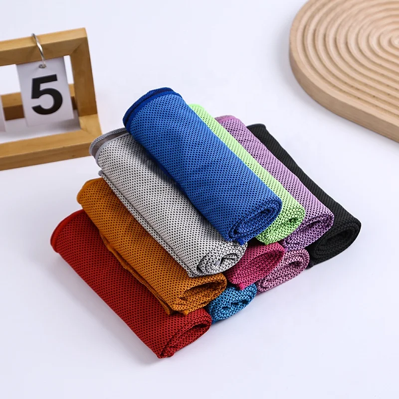 Cooling Towel Breathable Chilly Towel Cold for Neck Face Microfiber Towel for Gym Travel Yoga Camping Running Outdoor Sport