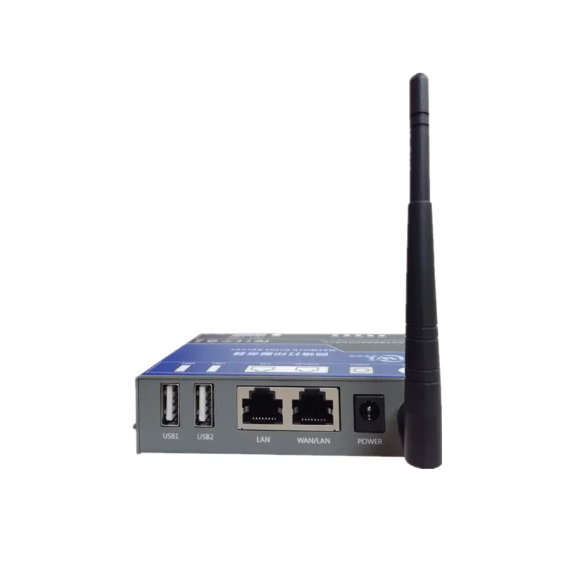 Беспроводной Wi-Fi сетевой принтер, сервер с 2 usb ethernet-сканером, удаленная печать PS2121R