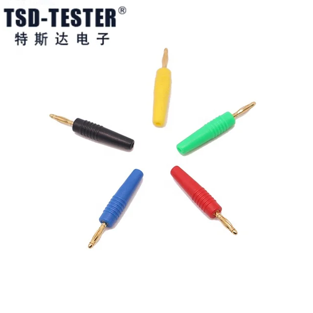 Factory Direct Supply Solder Connection Gold Plated 2.0mm Banana Plug