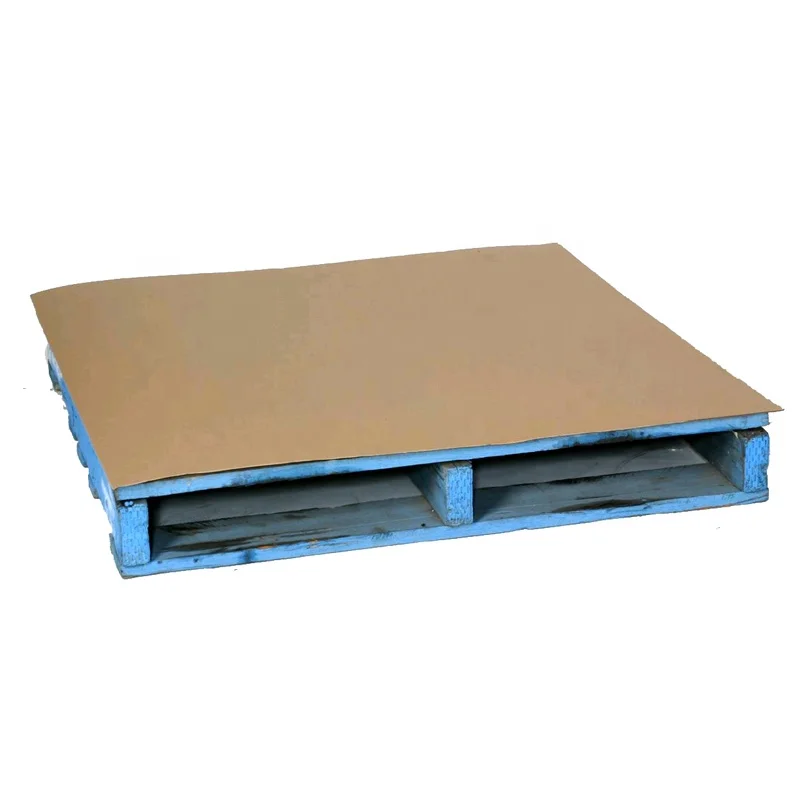Factory 0.6mm-1.5mm eco-friendly Size-customized Kraft Paper Slip Sheet Pallet with 300-1500kg Load Capacity for Transportation