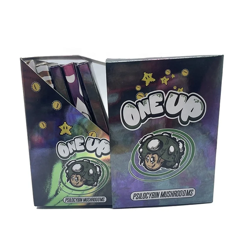 Один вверх, маленькие грибы, коробка для упаковки шоколада, 10 в 1 коробка, пустая Подарочная коробка для шоколада