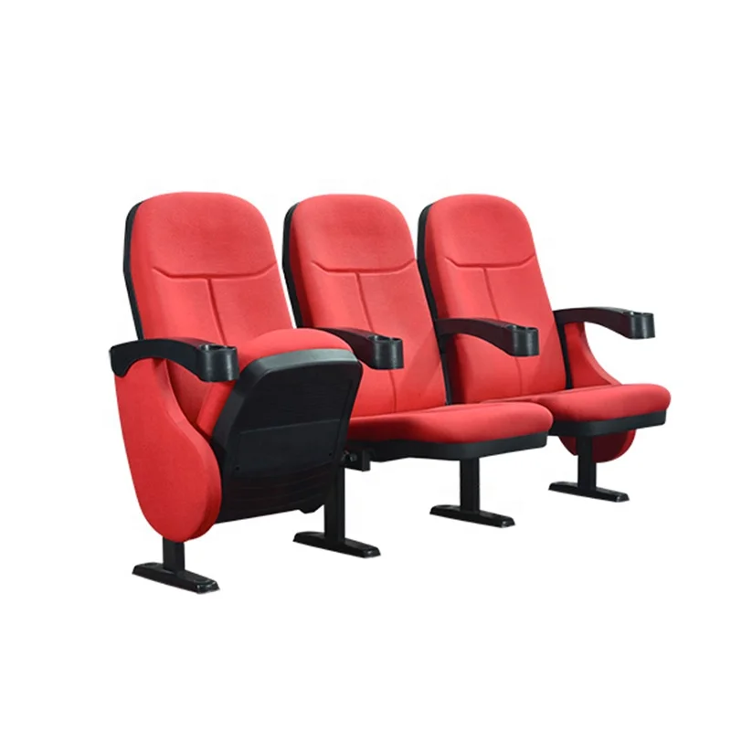 Theater seating movie theatre chairs cinema seat with cup holder YA-L07C