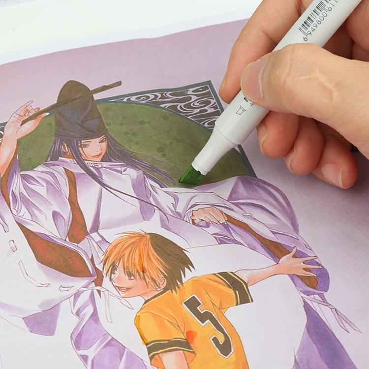 160 colours Hot sale factory direct price alcohol based sketch art refillable marker pen set with display rack