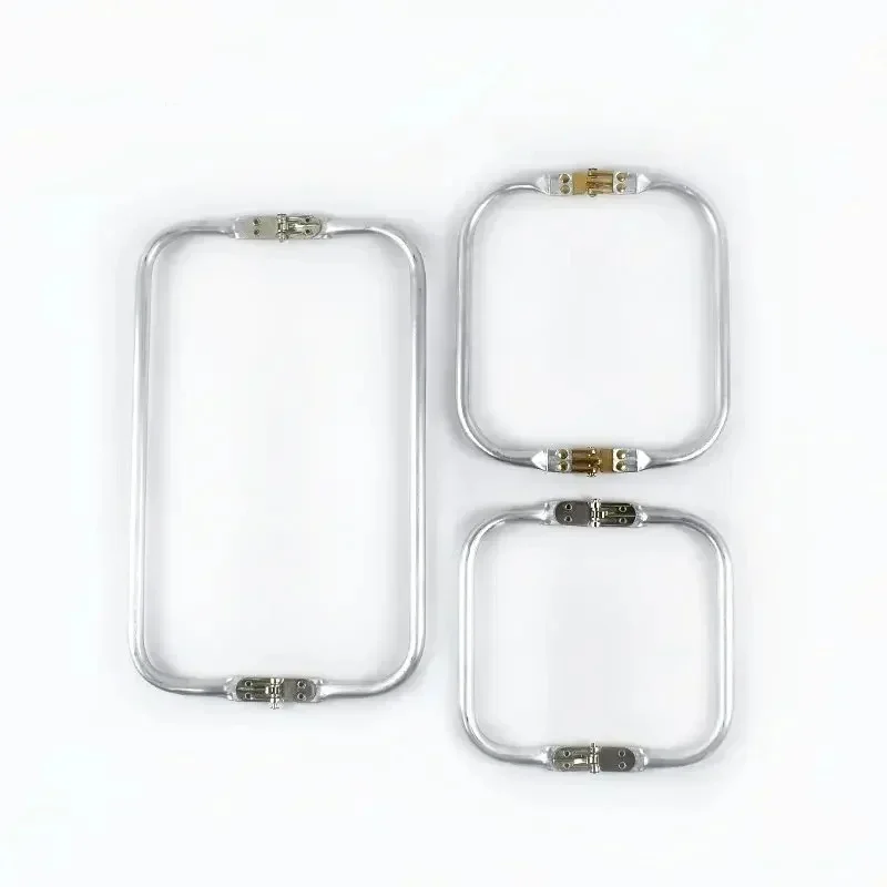 Deepeel BS212 15-30cm Hardware Accessories Metal Kiss Clasp Purse Frame Doctor Aluminium Tube Handle Buckle Bags Clutch Handles