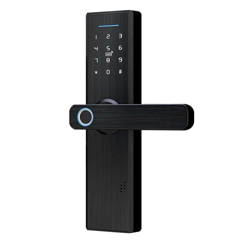 Hot Selling W02 Smart System Robust Digital Hotel Door Lock Rfid Card